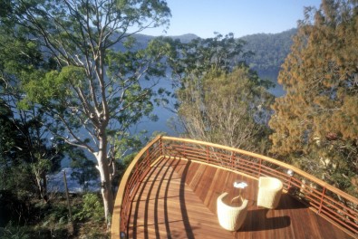 Luigi Rosselli, Boat House, Timber Deck, Outback House