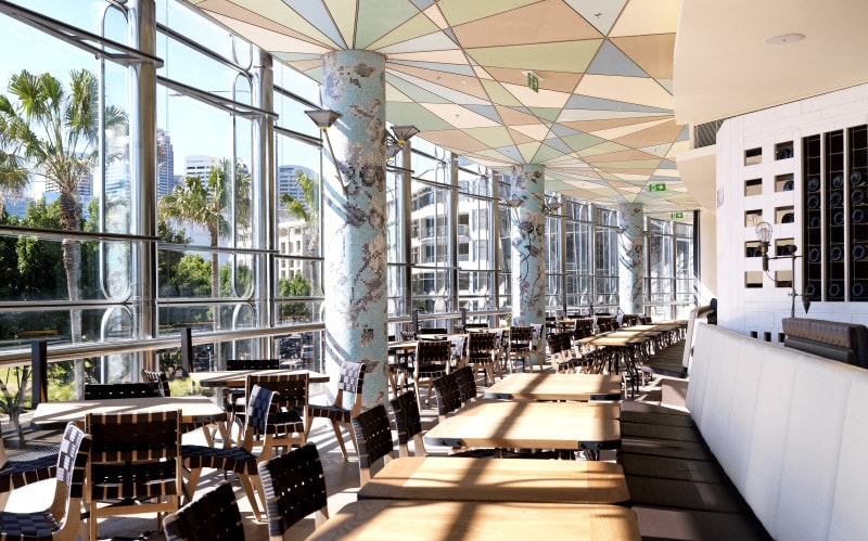 Luigi Rosselli, Restaurant, Dining Area, Seating Area, Full Height Windows Glazing