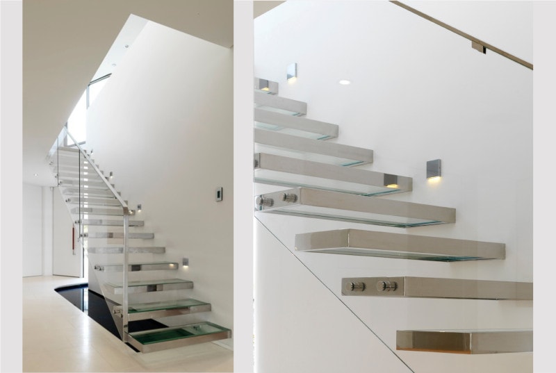 Luigi Rosselli, Cantilever Stairs, Floating Stairs