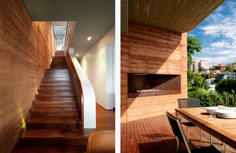 Organic Modern on a Budget: The 5 Tell-tale Features: No artificial materials clay rammed walls