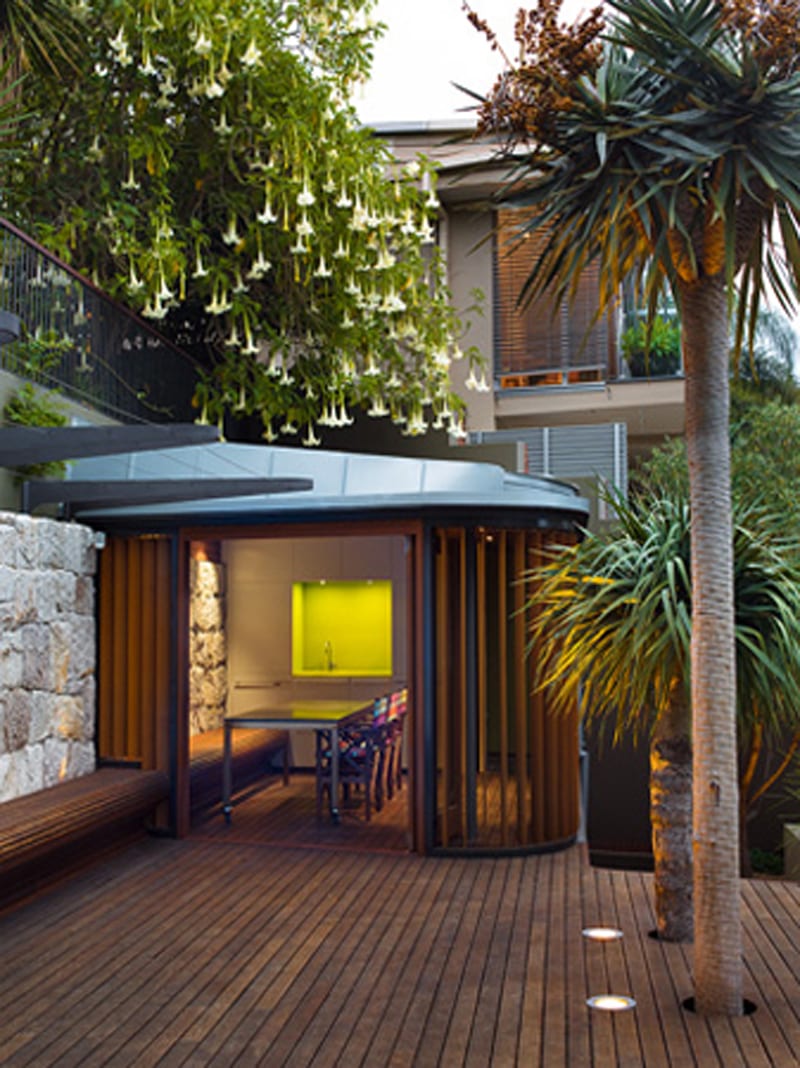 Luigi Rosselli, Integrated Landscaping, Backyard, Cabana, Pool House