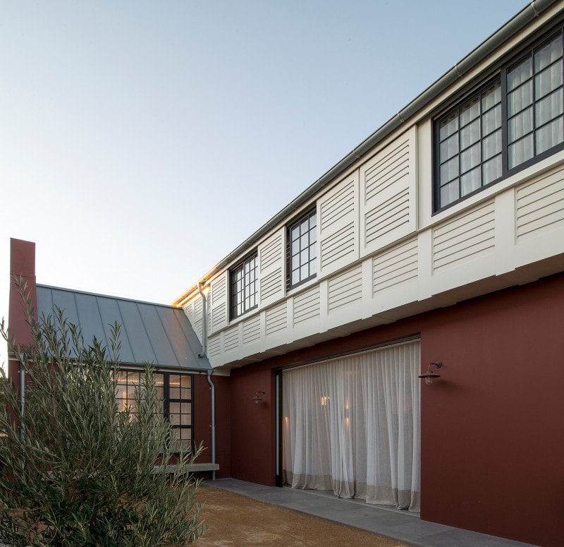 Luigi Rosselli, Recessed Sliding Doors, Timber Shutters, Traditional Timber Windows, Standing Seam Roofing