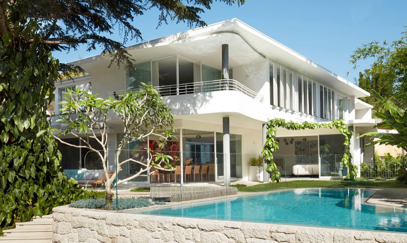 Luigi Rosselli Architects, Sandstone, Stone, Swimming Pool, Glass Swimming Pool Balustrade, Concrete
